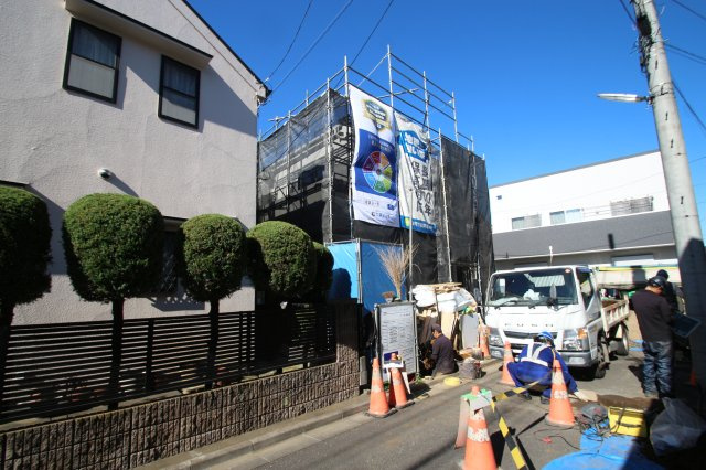 【Heartfull Town】小平市小川東町2602番の外観|充実の設備・仕様：食洗器・浴室換気乾燥機・鏡面シューズボックス