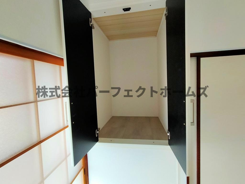 田井町戸建　賃貸の収納|収納のためのスペースです