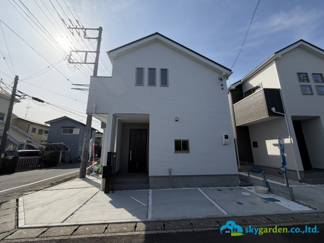 大磯町東小磯2期　新築戸建　全2棟2号棟の外観
