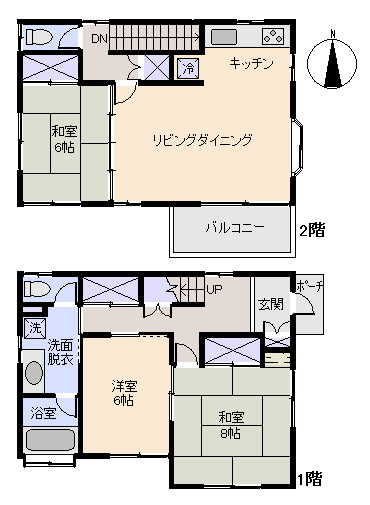 東伊豆町　エンゼルフォレスト伊豆熱川別荘地の間取り