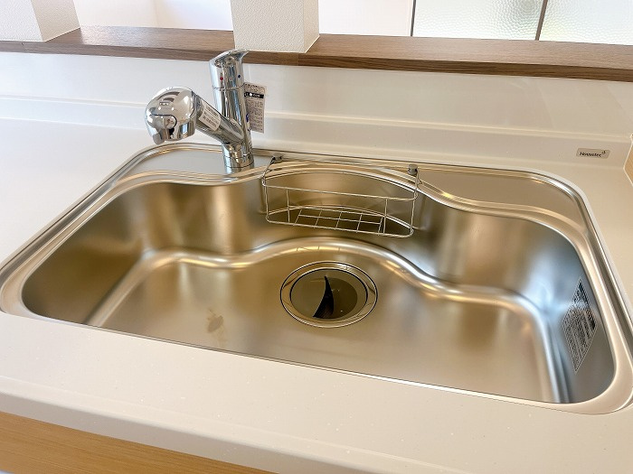 岡山市南区妹尾 中古住宅のキッチン|◆シンク部分です。