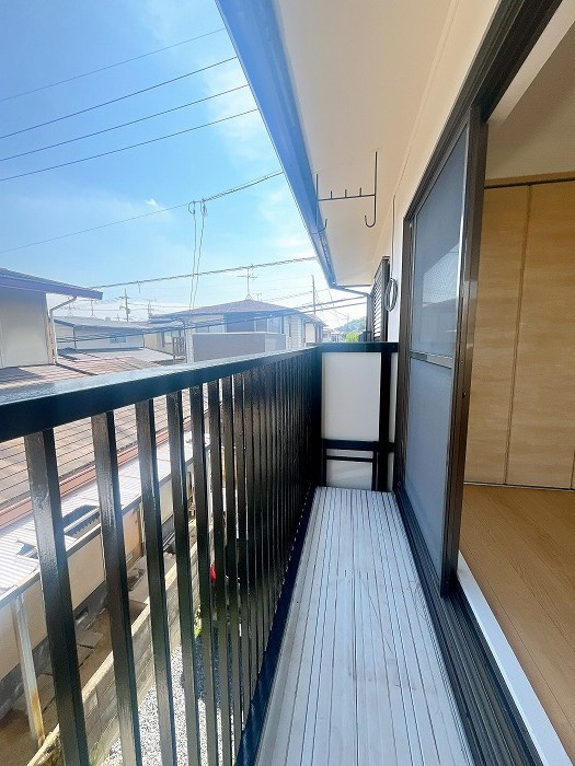 岡山市南区妹尾 中古住宅のバルコニー|◆2階バルコニーは南に面しており日当たり良好です。