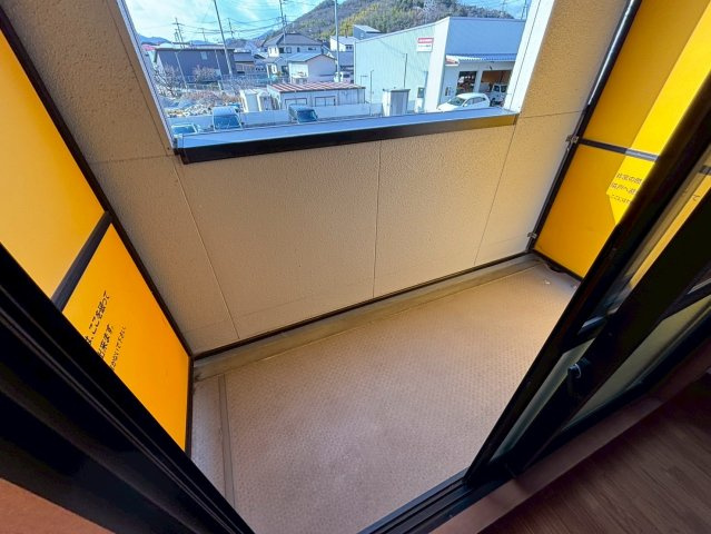 マンションマタージュのバルコニー|インナーバルコニー