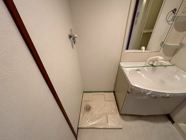 マンションマタージュの洗面所