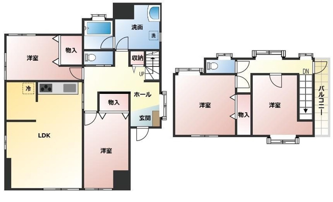 【間取り】 | 中央区国府本町