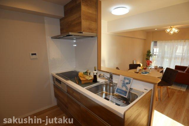 ソレイユ鷹の台のキッチン|カウンターキッチンです！