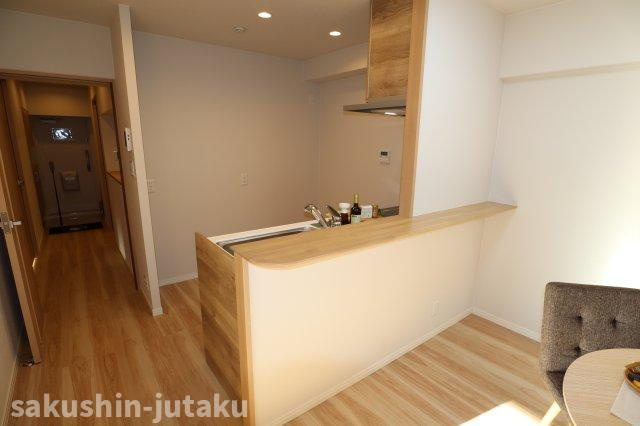 ソレイユ鷹の台のキッチン|カウンターキッチンです。