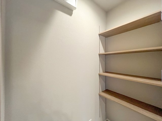 新築分譲［ミラクラスおおたかの森東］の収納|（２０２５年１１月撮影）