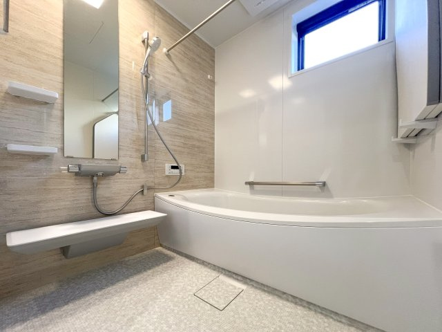 新築分譲［ミラクラスおおたかの森東］の浴室|（２０２５年１１月撮影）