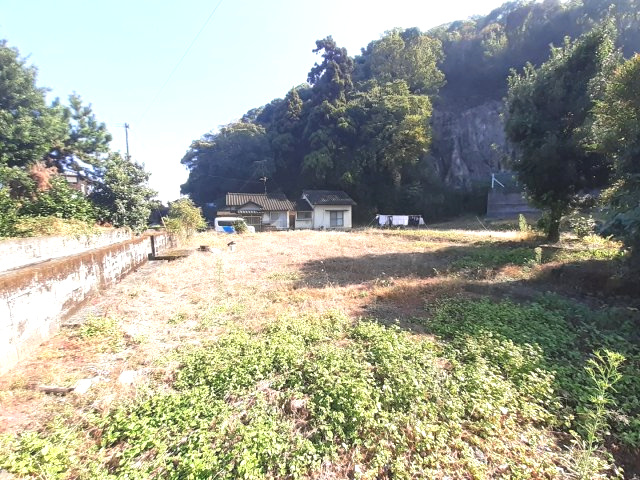 宇土市住吉町の売地の外観