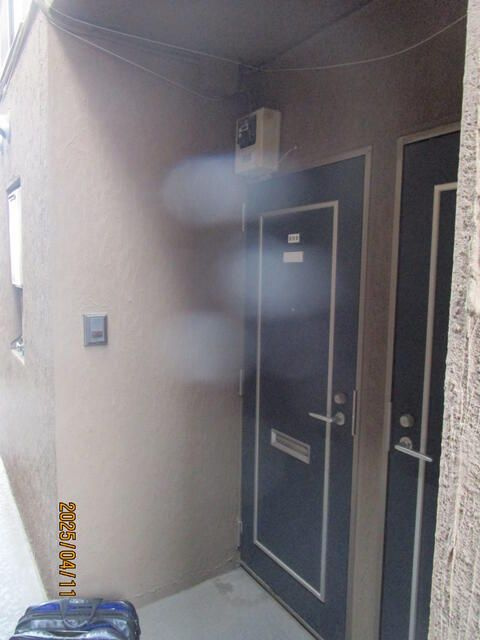 エコー中落合の玄関