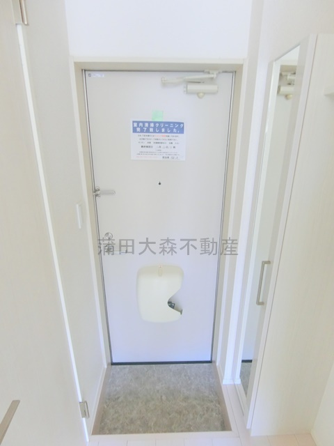 ハーモニーテラス大森東の玄関