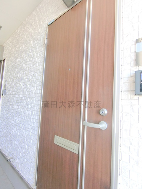 ハーモニーテラス大森東の玄関