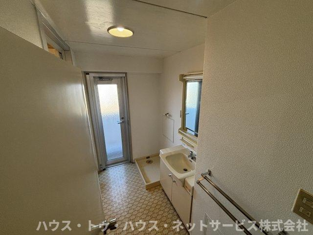 キャッスル北柏の洗面所