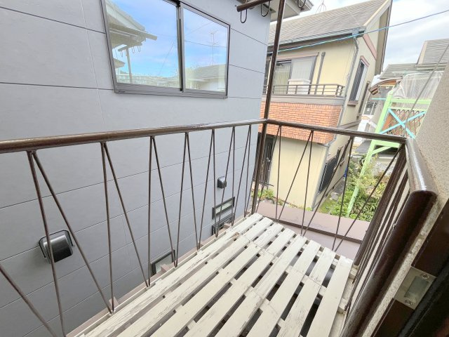 生駒市中菜畑２丁目のテラスのバルコニー