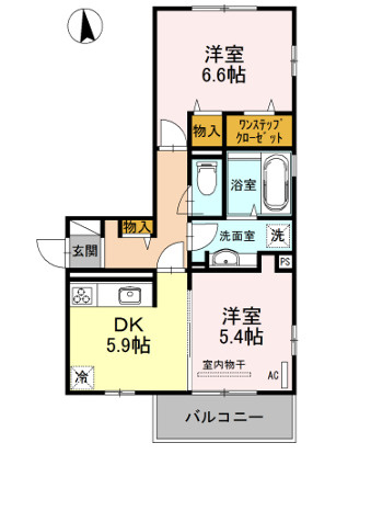 モア・サンハイムの間取り