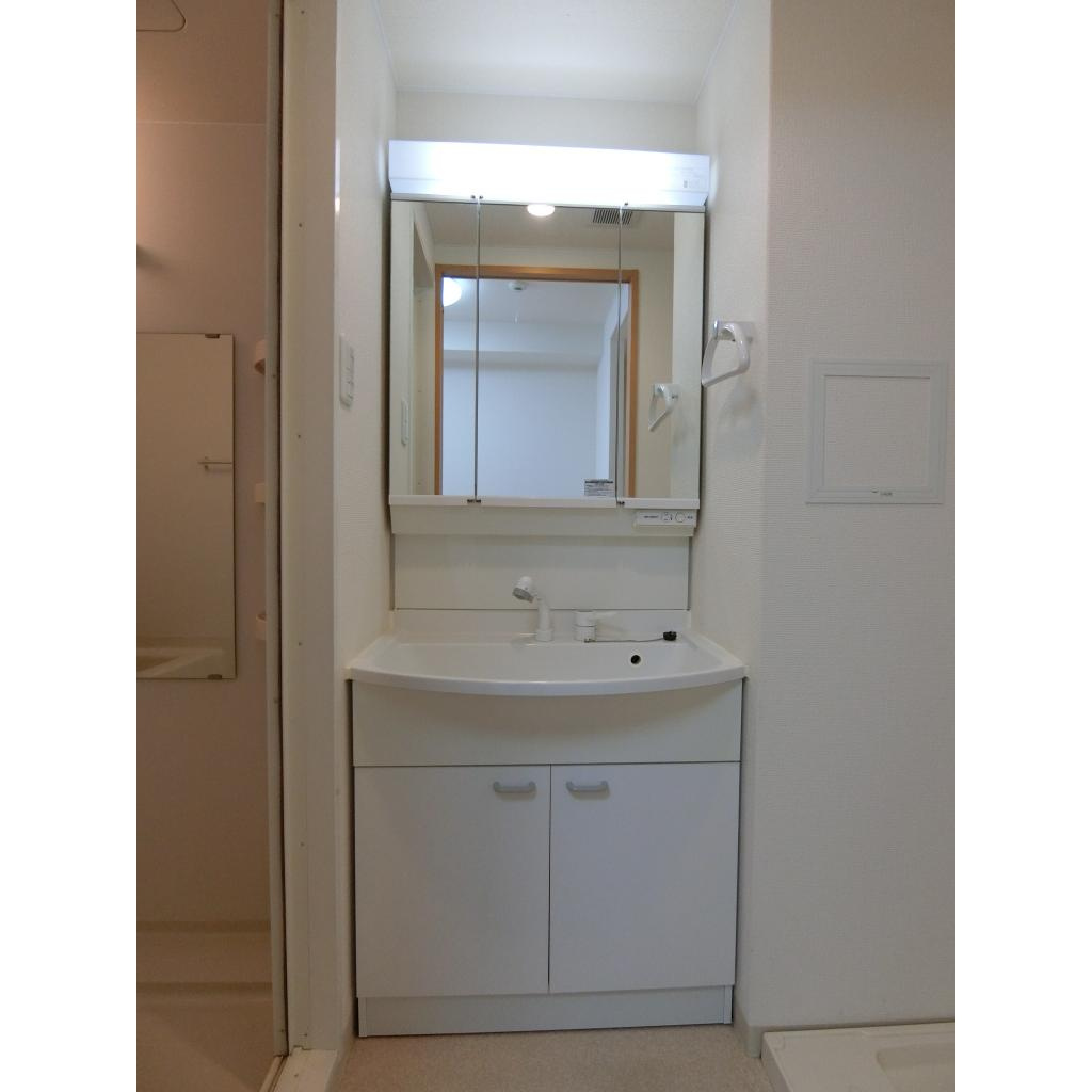 ミックコート東三国の洗面所