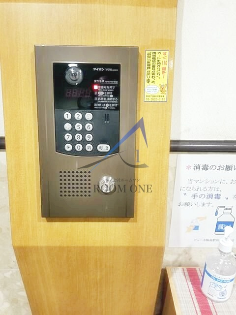 ビューネ梅島駅前のセキュリティ|オートロックです。