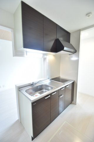 大阪市城東区蒲生２丁目のアパートのキッチン