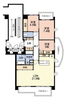 【キッチン】 | おゆみ野パークハウス弐番館 | 使い勝手の良いシステムキッチン