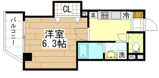 みおつくし京橋の間取り