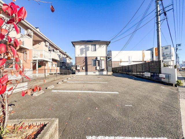 ロコモコハウスの駐車場