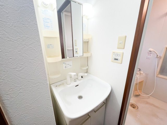 ロコモコハウスの独立洗面台