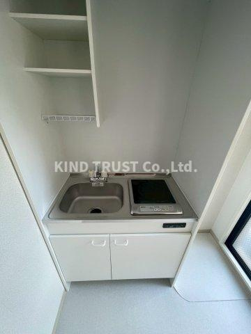 ラインハイツ瀬戸のキッチン|きれいなキッチンです