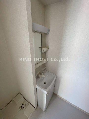 ラインハイツ瀬戸の独立洗面台|独立洗面化粧台付き