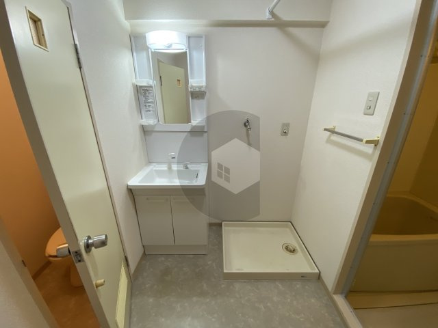 五百石マンションの洗面所