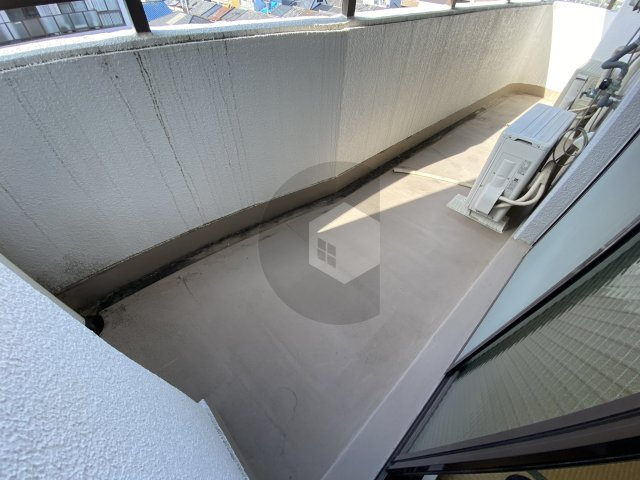 五百石マンションのバルコニー