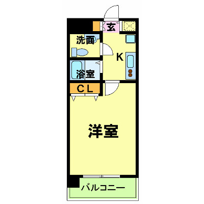 メゾン・ド・ヴィレ渋谷の間取り