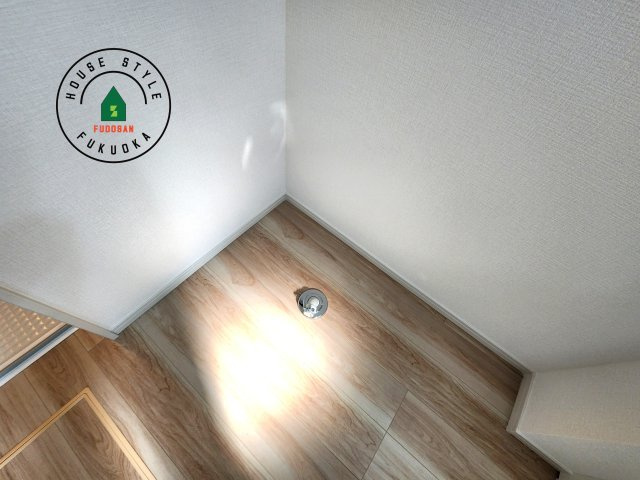 糸島市潤1丁目第2-1棟（1号棟）　のランドリースペース|ランドリースペースとなります。広々して有効的にご使用できます。 