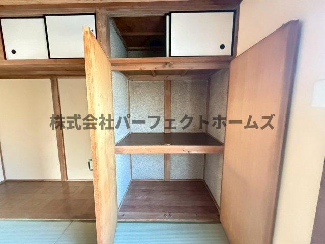 宮之下町戸建　賃貸の収納|大きなスペースがあり、収納には困りません