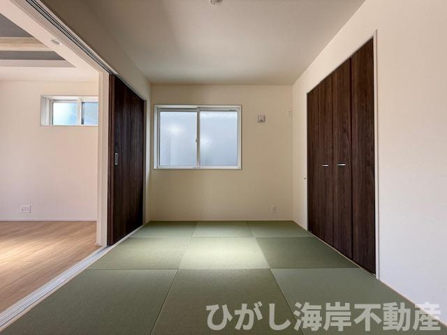 平塚市達上ヶ丘　新築戸建　全2棟の和室|5.2帖　和室