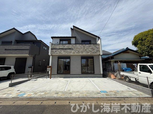 平塚市達上ヶ丘　新築戸建　全2棟の外観|現地外観