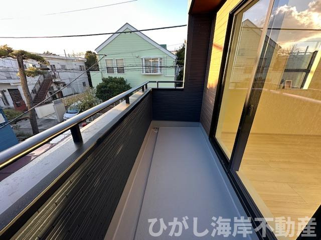 藤沢市辻堂東海岸2丁目　 新築戸建 　全2棟のバルコニー|バルコニー