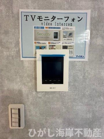 藤沢市辻堂東海岸2丁目　 新築戸建 　全2棟のセキュリティ|TVモニター付きインターフォン