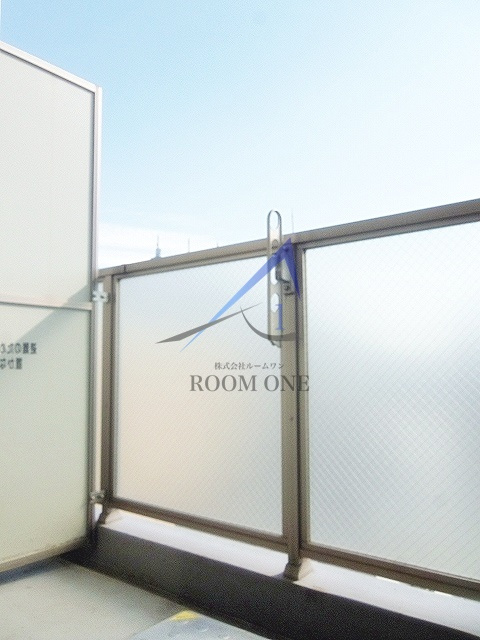 エクセリア川崎のバルコニー|バルコニーです。