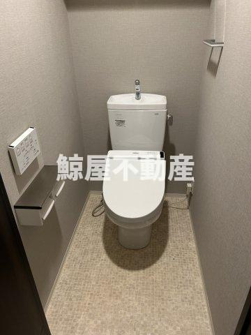 Dimus勝どき（ディームス勝どき）のトイレ|落ち着いた色調のトイレです