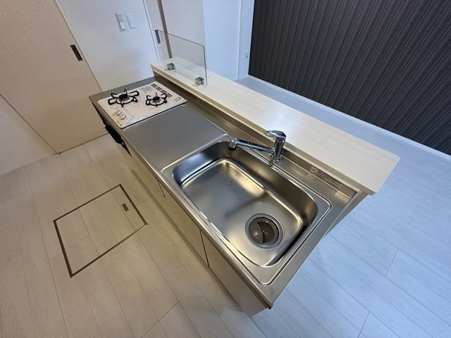 前橋市天川原町２丁目のアパートのキッチン