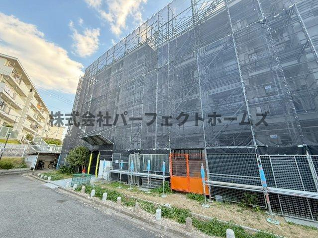 香里三井第2南住宅A6棟の外観|外観は落ち着いています