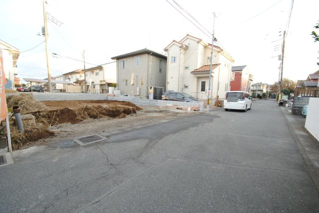 所沢新町2期の前面道路含む現地写真