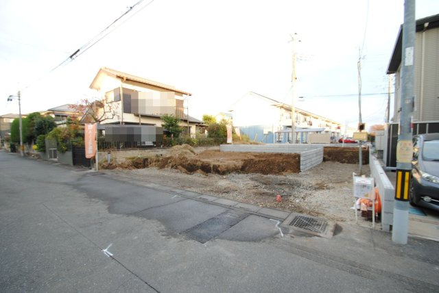 所沢新町2期の前面道路含む現地写真