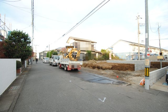 所沢新町2期の前面道路含む現地写真