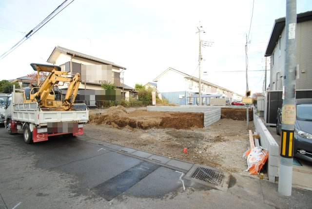 所沢新町2期の前面道路含む現地写真