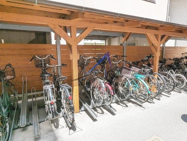 リバーサイドマンションＢ棟のその他共用部分|駐輪場です。