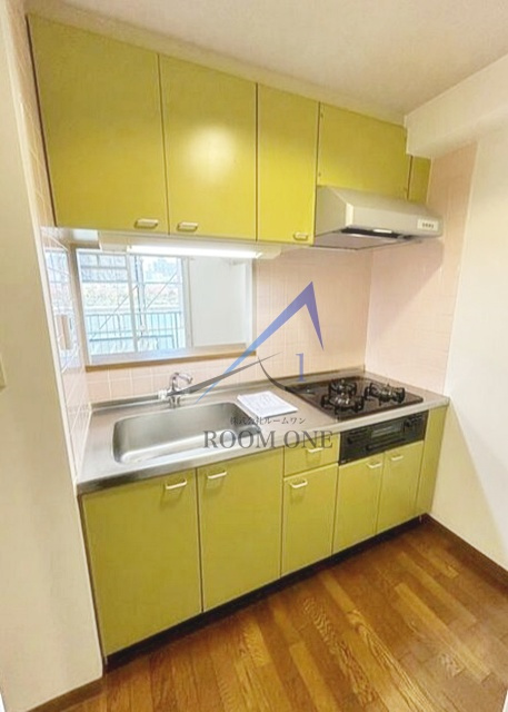 リバーサイドマンションＢ棟のキッチン|キッチンです。