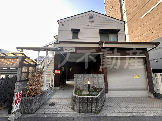 ポプルスONEの外観|外観は落ち着いています