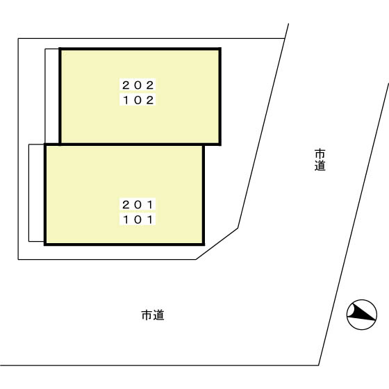 アムールの区画図